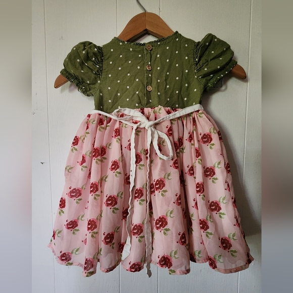 Sweet Honey Other - Sweet Honey Floral Toddler Dress